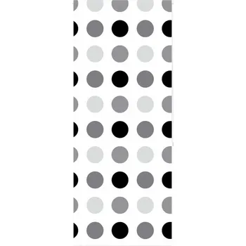 vidaXL Sprchová roleta 90x240 cm Šířka látky 86 cm [4014901] Barva: puntíky