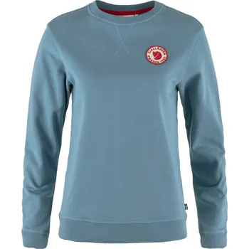 Dámská mikina mikina dámská FJÄLLRÄVEN 1960 Logo Badge Sweater W, Dawn Blue - XS