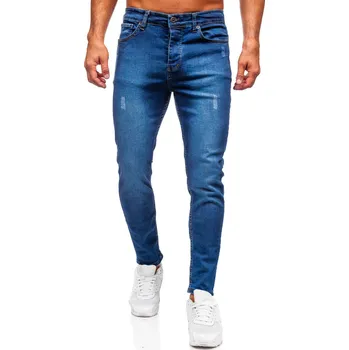 Tmavě modré pánské džíny slim fit Bolf 6758 - 38/2XL