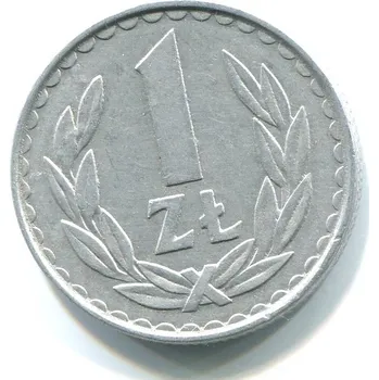 POLSKO. 1 złoty 1983.