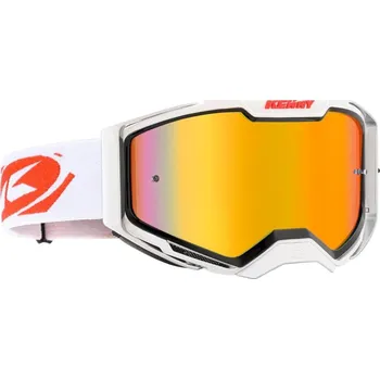 Cyklistická přilba KENNY Cyklistické brýle - VENTURY PHASE 2 - bílá/stříbrná