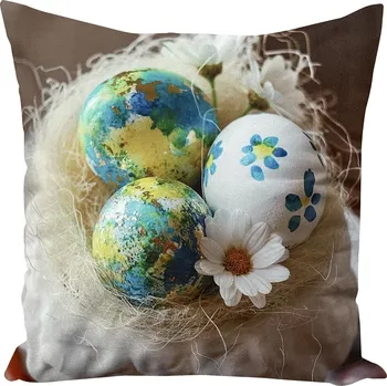 Velikonoční polštář EASTER TIME 40x40 cm Mybesthome Varianta: Povlak na polštář, 40x40 cm