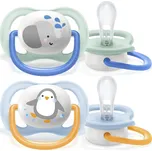 Philips AVENT Avent šidítko Ultra Air 0-6 měsíců 2ks - kluk