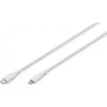 Digitus USB-C Silicone charging cable, USB-A - USB-C 2m, USB 2.0, 60W, black AK-600110-020-W