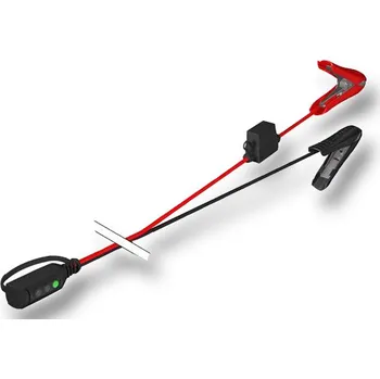 Nabíječka autobaterie CTEK konektor Komfort s krokosvorkami a indikací stavu