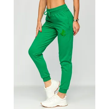 Dámské kalhoty Zelené dámské tepláky Bolf VE32 - S