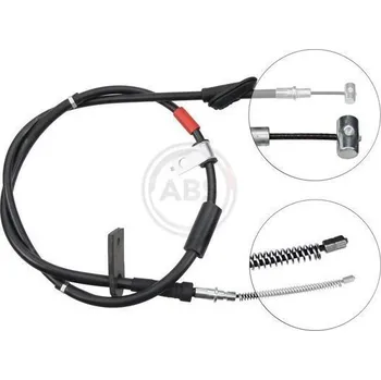 Lanko parkovací brzdy Tažné lanko, parkovací brzda A.B.S. K18797