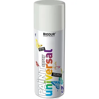 Barva ve spreji Biodur Email Světle šedá RAL 7035 400 ml