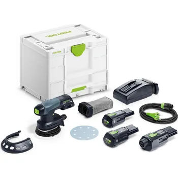 excentrická bruska FESTOOL Akumulátorová excentrická bruska ETSC 125 3,0 I-Set