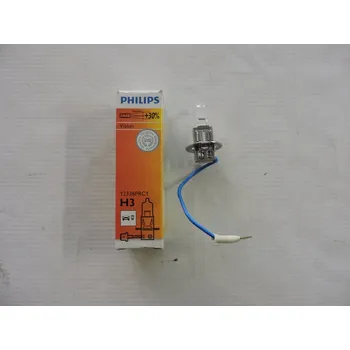 Autožárovka H3 12V PHILIPS +30% 12336PRC1, pro nepouzivat, 1,6 D, 77 kW (CAYC). Typové číslo: 12336PRC1,12336PRC1,12336PRC1