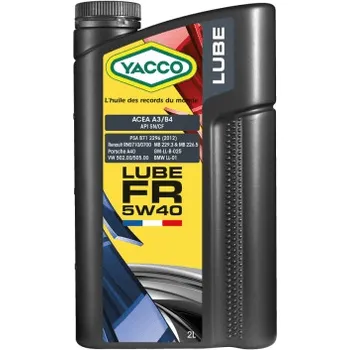 Autodíl Motorový olej YACCO Lube FR 5W-40, 2L