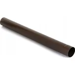 Okapový svod EVROMAT 80 mm pozinkovaný lakovaný 3 m RAL 8017 hnědý | cena za m