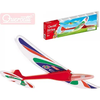 ostatní stavebnice QUERCETTI Sirius II letadlo házecí model kluzák v krabičce
