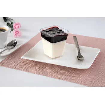 Hotové jídlo Sladká Pohotovost Panna Cotta s borůvkami