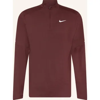 Pánské tričko Nike Pánské Běžecké Tričko Dri-Fit Element, tmavě červená, XXL