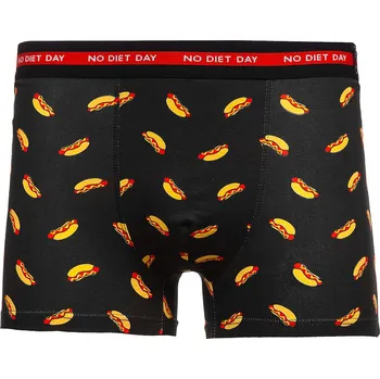 Pánská móda Černé pánské boxerky Bolf 1BE744 - 3XL