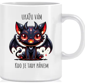 Hrnek kočka - Ukážu vám, kdo je tady pánem