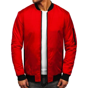 Červený pánský přechodový bomber Bolf AK95 - L