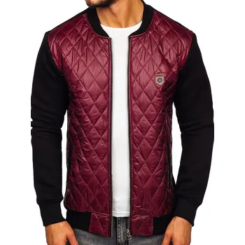 Vínový pánský přechodový bomber Bolf 2569-2 - M