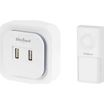 Domovní zvonek Zvonek bezdrátový REBEL URZ3266