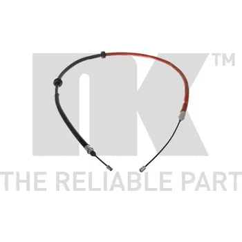 Lanko parkovací brzdy Tažné lanko, parkovací brzda NK 9039133