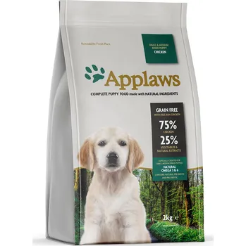 Krmivo pro psa 2x2kg Applaws Dog Puppy Small & Medium Breed Chicken