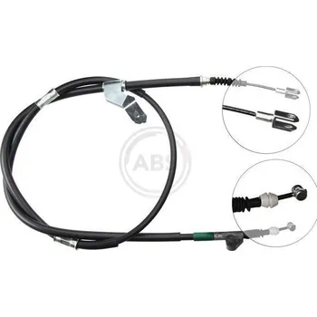 Lanko parkovací brzdy Tažné lanko, parkovací brzda A.B.S. K19607