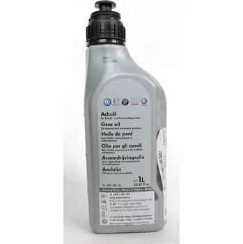 Převodový olej Olej převodový do diferenciálu, ORIGINAL, pro YETI, I.. Typové číslo: G052145S2,G052145S2,G052145S2