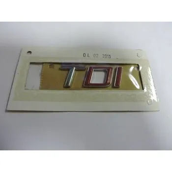 Karosérie Nápis TDI SUPERB II., ORIGINAL 3T0853687A, pro SUPERB, II. 3T. Typové číslo: 3T0853687A,3T0853687A,3T0853687A, 3T0853687A JZQ, SUP6