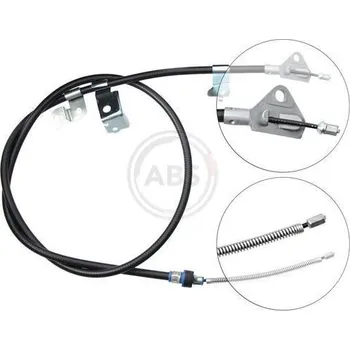 Lanko parkovací brzdy Tažné lanko, parkovací brzda A.B.S. K19457
