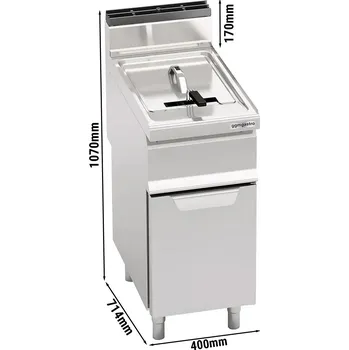 fritéza G.Gastro Plynová fritéza 15L (12,7 kW)