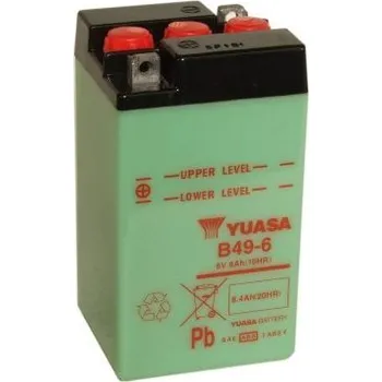 Motobaterie Yuasa Standard 6V, 8Ah, B49-6