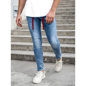 Modré pánské džíny skinny fit Bolf KX555-1A - 30/S