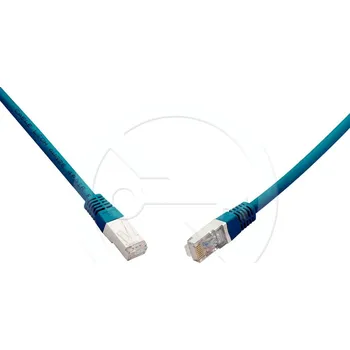 Síťový kabel C6A-315BU-15MB - patch kabel CAT6A SFTP LSOH, 15 m