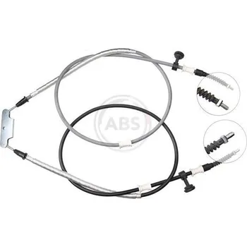 Lanko parkovací brzdy Tažné lanko, parkovací brzda A.B.S. K19935