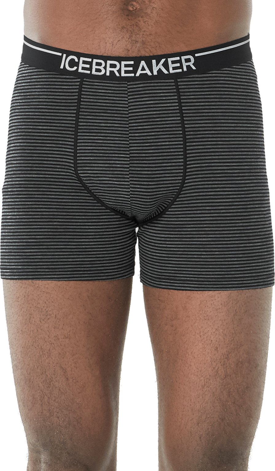 Pánské boxerky ICEBREAKER Mens Anatomica Boxers, Gritstone Heather velikost: M