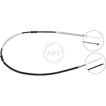 Lanko parkovací brzdy Tažné lanko, parkovací brzda A.B.S. K18058