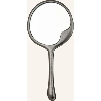 Zrcadlo Ferm Living Ruční Zrcátko Lava, blackened aluminium