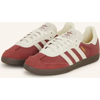 Dámské tenisky Adidas Originals Sneakersy Samba Og, tmavě červená / režná