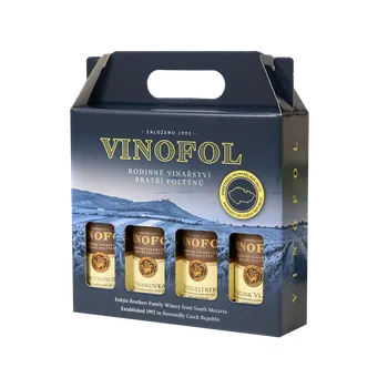 Dárkový set VINOFOL mini 4x0,187 lt, kód: 100015