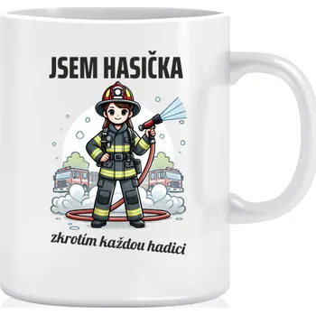 Hrnek pro hasiče - Jsem hasička