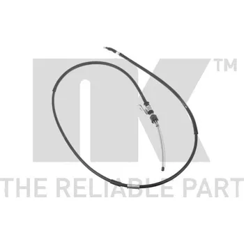 Brzdový systém Tažné lanko, parkovací brzda NK 903016