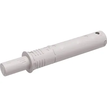 Nábytkové kování IF K-Push krátký s čočkou k zavrtání šedý (IF K-Push krátký s čočkou k zavrtání šedý)