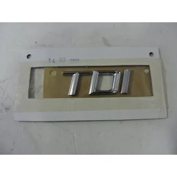 Příslušenství karosérie Nápis chromový TDI SUPERB II., ORIGINAL 3T0853687F, pro SUPERB, II. 3T. Typové číslo: 3T0853687F,3T0853687F,3T0853687F 2ZZ, APM