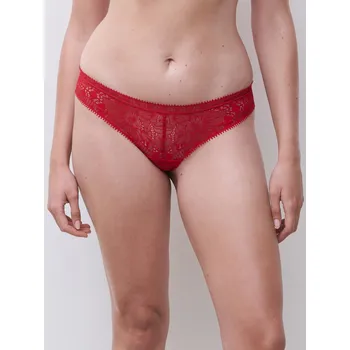 Souprava dámského spodního prádla Tanga CHANTELLE (15F9-03), Barva červená, Velikost M