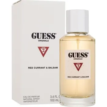 Unisex parfém GUESS Originals Red Currant & Balsam 100 ml parfémovaná voda unisex