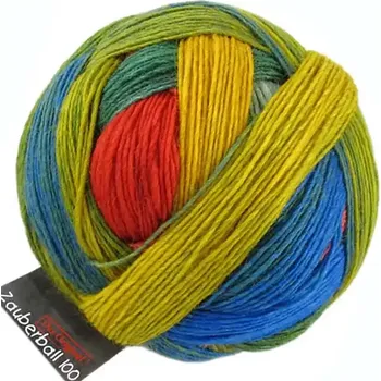 Příze Schoppel Wolle Zauberball®100 1701 Papagei (Zauberball 100 1701 Papagei)