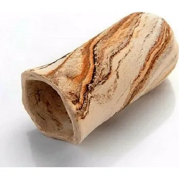 Dekorace do akvária Keramická jeskyň Welsh cave spawning cave světlá cca 110x37 mm