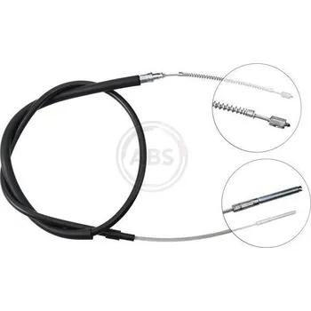 Lanko parkovací brzdy Tažné lanko, parkovací brzda A.B.S. K11416