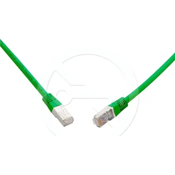 Síťový kabel C6A-315GR-15MB - patch kabel CAT6A SFTP LSOH, 15 m